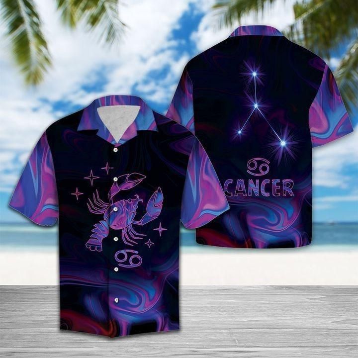 Felacia [Hawaii Shirt] Amazing Cancer Horoscope Hawaiian Shirt Zodiac Birthday Gifts-ZX1962
